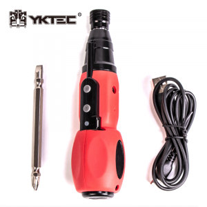 electric screwdriver set red