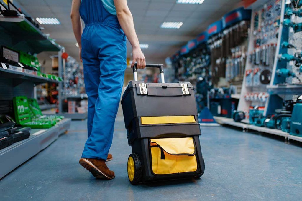 electric drills used in boxes