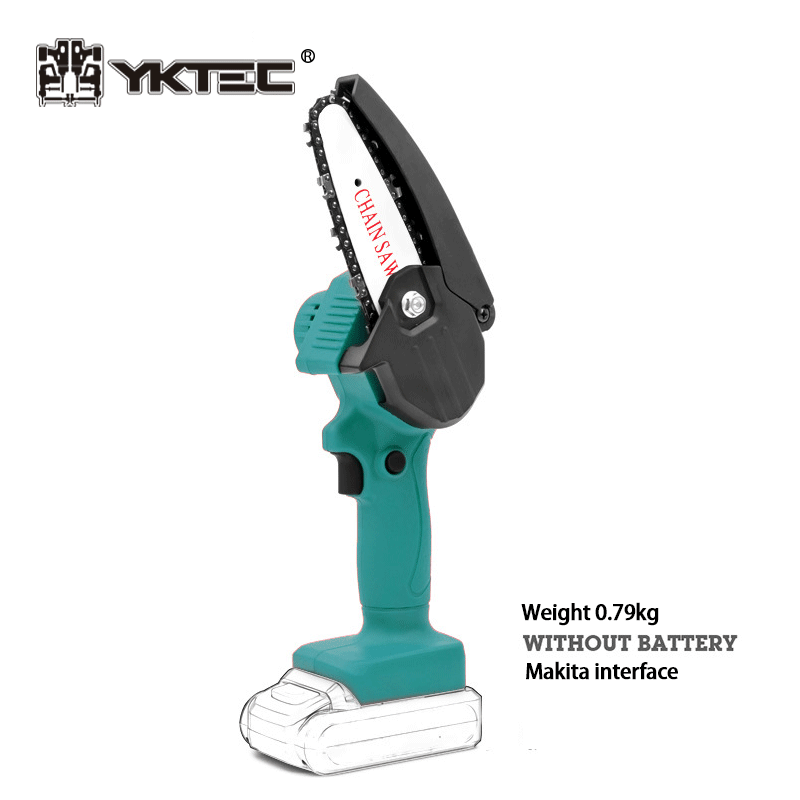 cordless mini chainsaw detail 3